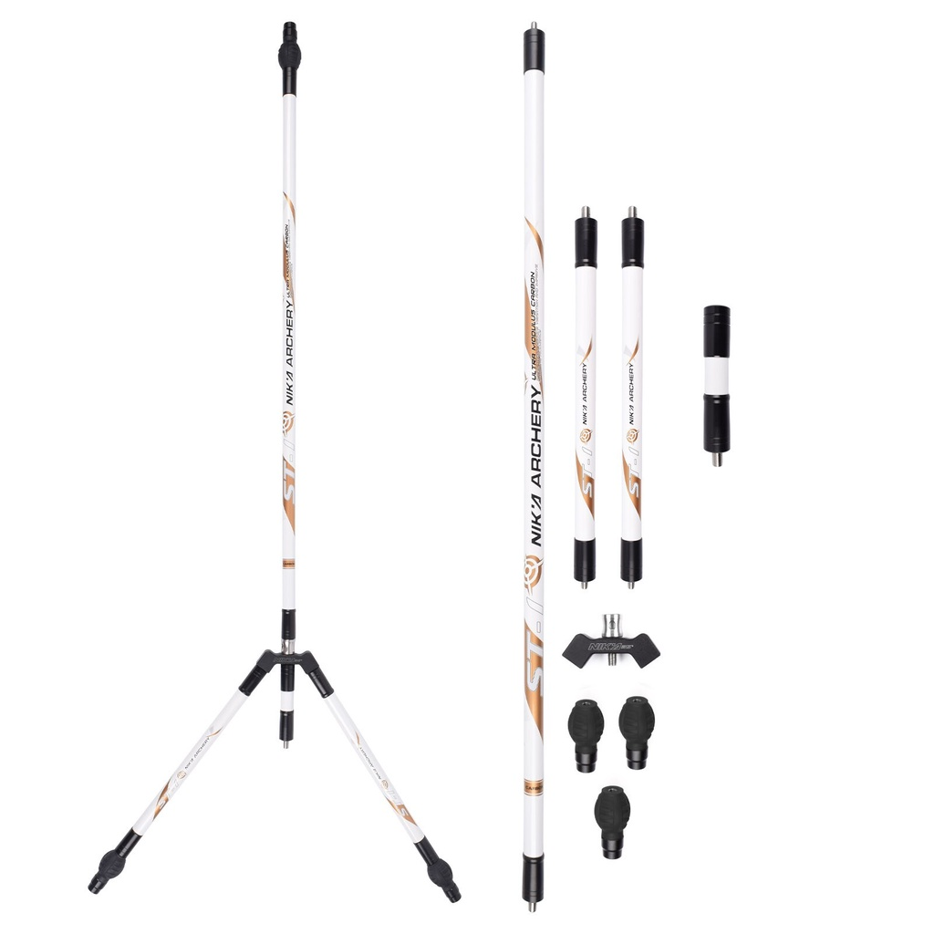 NIKA ST-1 Bow Carbon Staliziler Balance Bar Kit Rod Damper Compound Recurve Shooting